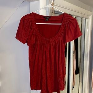 Red blouse size S